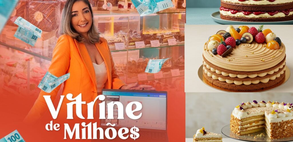 Confeitaria com o Método Venda+ da CakePote: Curso Vitrine de Milhões" Onde Aprender na internet