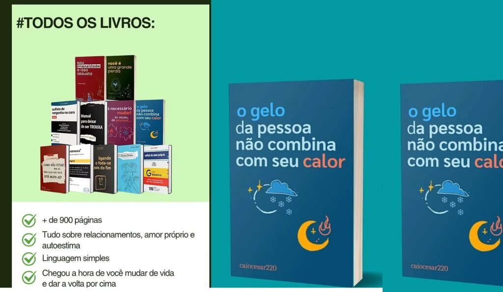 O Gelo da Pessoa Não Combina Com Seu Calor + É Necessário Mudar, Às Vezes, de Pessoas: Um Guia Completo para Relacionamentos Saudáveis. Onde Aprender na internet