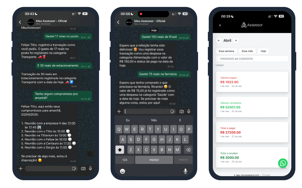 Assistente de Organização Financeira e de Compromissos no WhatsApp: Seu Assessor Pessoal 24h Onde Aprender na internet