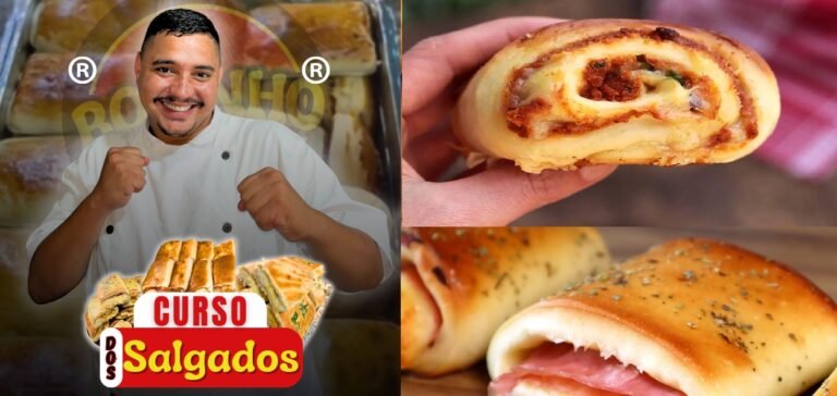 Curso do Instagram @bolinho.lanches: Aprenda a Fazer Salgados de Forno e Lucrar de Verdade