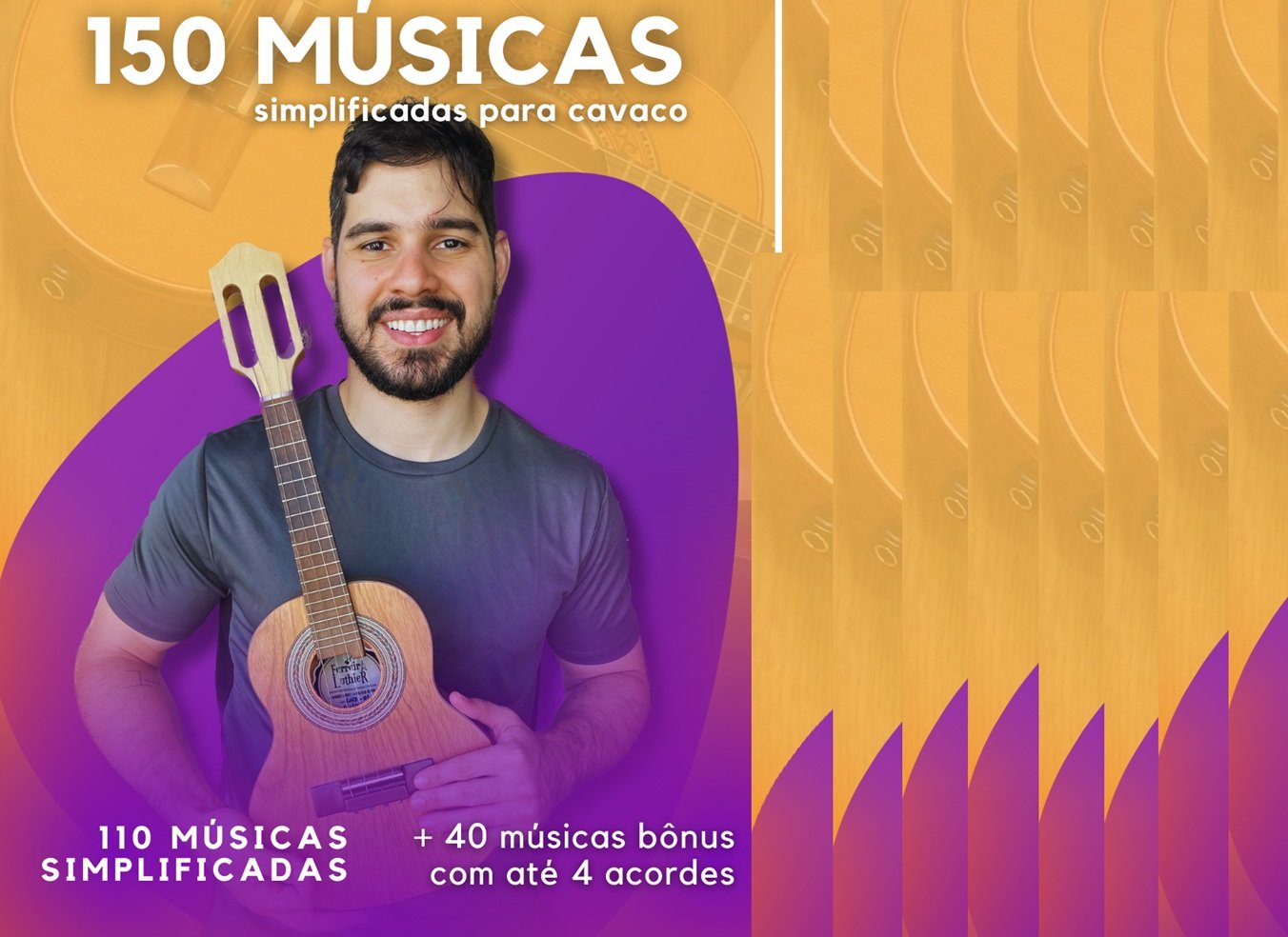 Aprenda Cavaquinho de Forma Simples com "VOLUME 2 - Cifras Simplificadas" de Victor Varela de Araújo Cazzoli Onde Aprender na internet