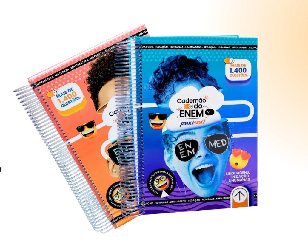 Baixe Agora: 2 Cadernões ENEM PasseiMED – Material Completo para Sua Preparação! Onde Aprender na internet