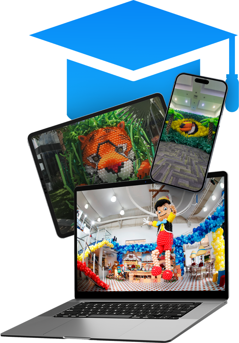 Curso Balloon Designer Profissional: Domine Arte com Balões e Alavanque Sua Carreira Onde Aprender na internet