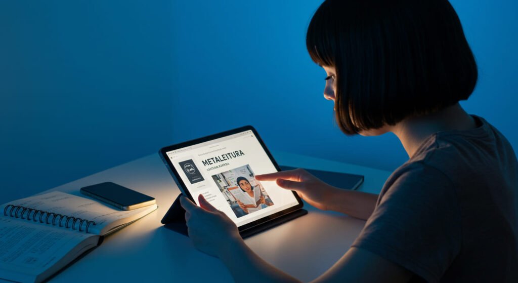 Metaleitura como funciona o login: guia prático para acessar o curso com facilidade Onde Aprender na internet