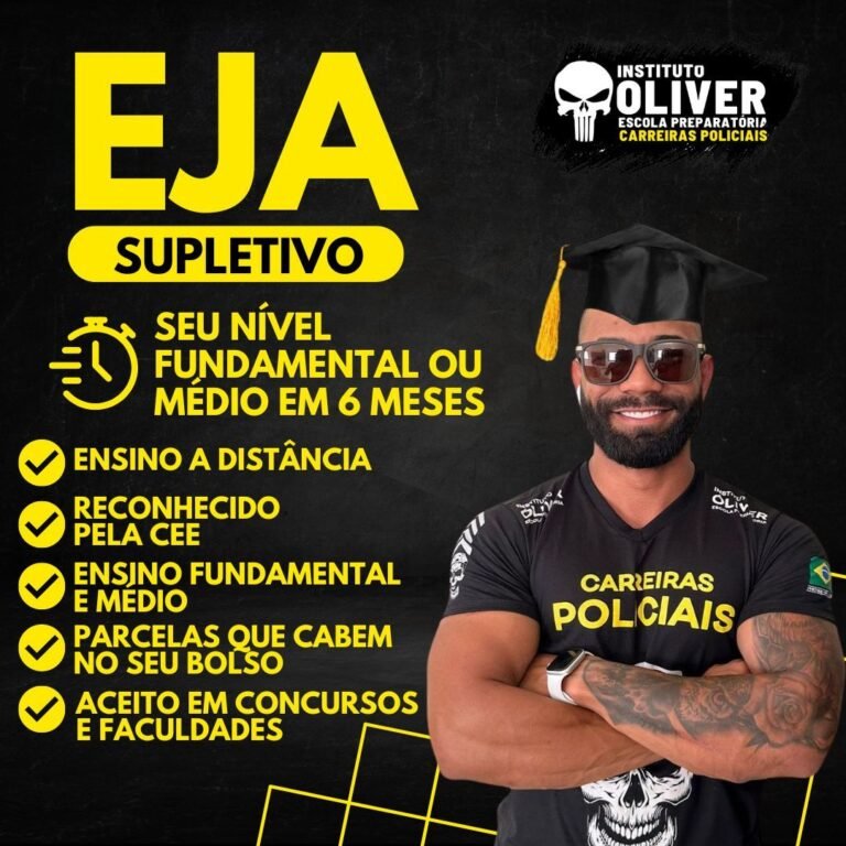 Curso EJA Supletivo Instituto Oliver: EAD Fundamental e Médio em 6 Meses Vale a Pena?