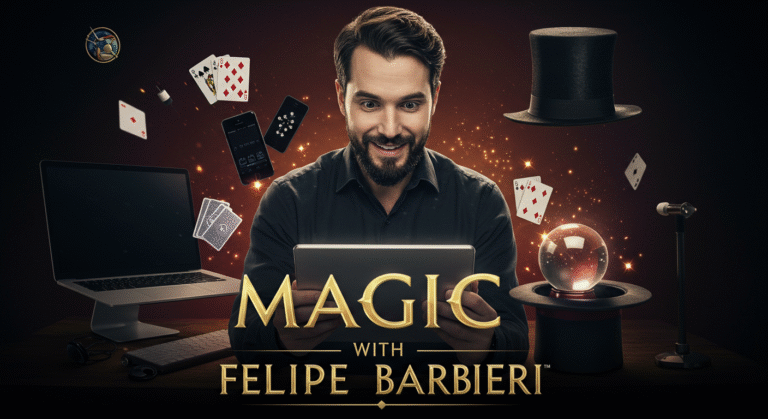 Mágicas Incríveis com Baralho: O que Você Aprende no Curso Mágica Profissional de Felipe Barbieri?