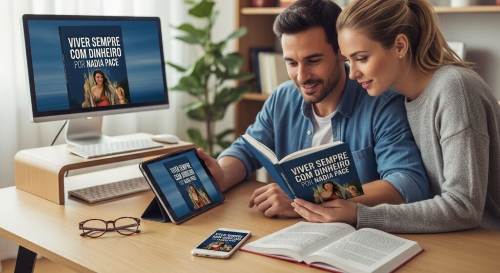 Quais os principais benefícios do curso Viva Sempre com Dinheiro de Nádia Pace para organizar suas finanças pessoais? Onde Aprender na internet