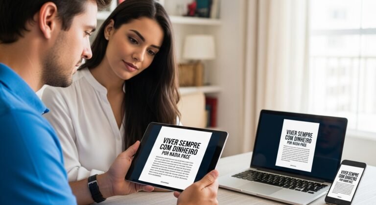 Quais os principais benefícios do curso Viva Sempre com Dinheiro de Nádia Pace para organizar suas finanças pessoais?