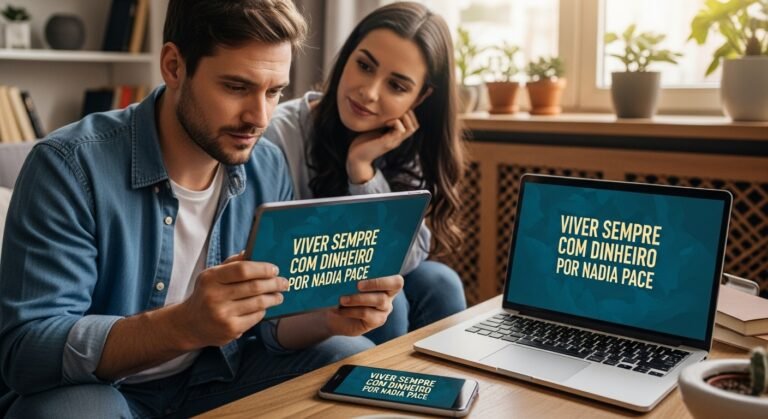 Curso Viva Sempre com Dinheiro Nádia Pace: dicas práticas, download de materiais e como acessar com segurança