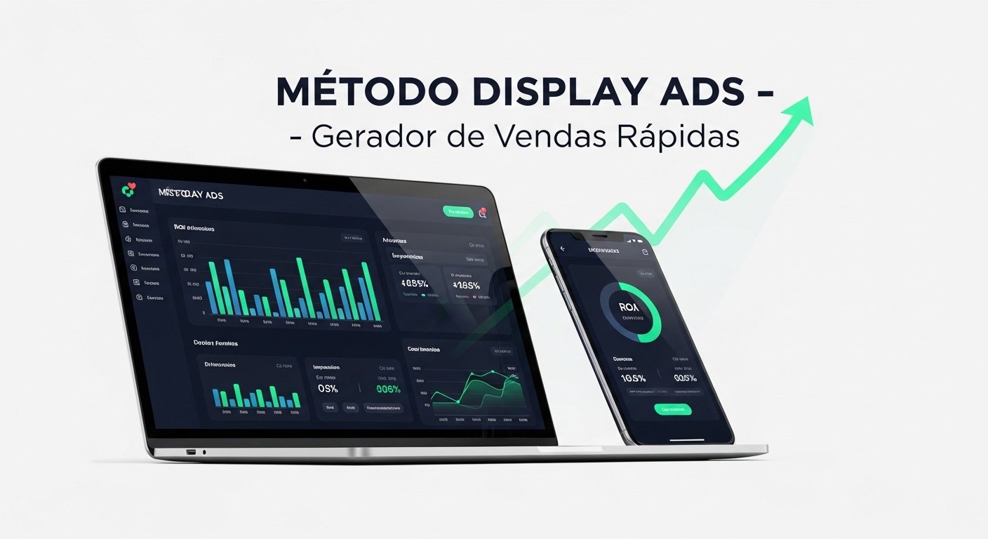 MÉTODO DISPLAY ADS – Gerador de Vendas Rápidas 1 https://www.ondeaprender.com.br/metodo-display-ads-gerador-de-vendas-rapidas/ MÉTODO DISPLAY ADS – Gerador de Vendas Rápidas Onde Aprender na internet
