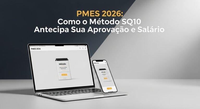 Curso Preparatório PMES 2026: Vale a Pena? Análise do Método SQ10