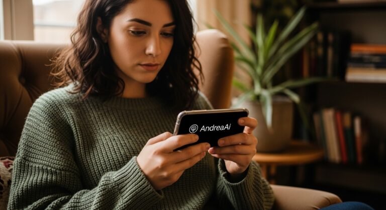 AndreaAI – Por que um “terapeuta de bolso” resolve mais do que horas perdidas em tutoriais de autoajuda?