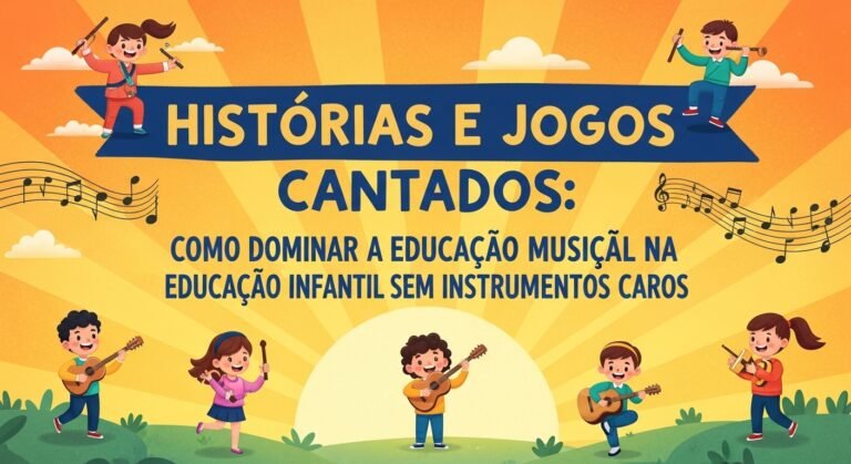 Histórias e Brincadeiras Cantadas: Como Dominar a Musicalização na Educação Infantil sem Instrumentos Caros