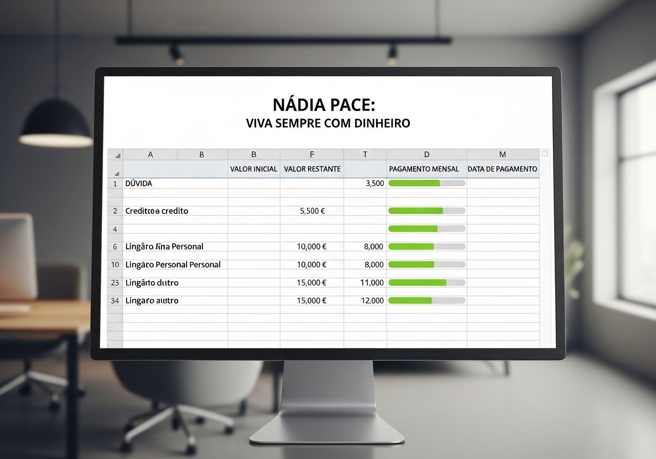 Nádia Pace dívida negociação tempo certo vantagem injusta reduzir até 95% sem erro Onde Aprender na internet