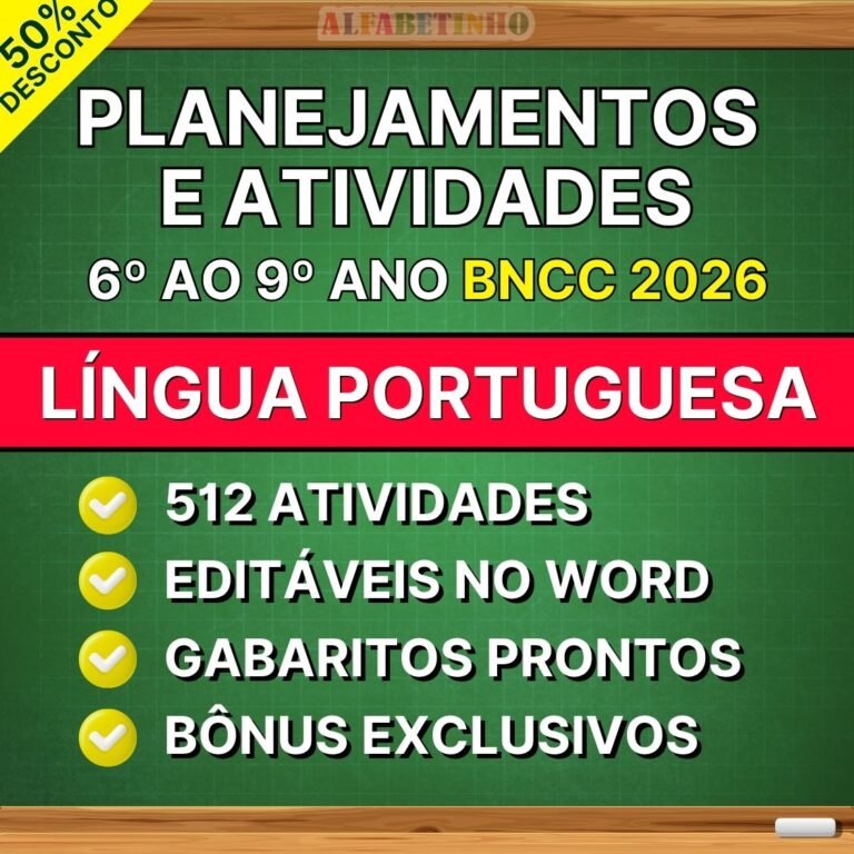 Planejamentos e Atividades 2026: O Atalho que Vai Salvar Sua Rotina